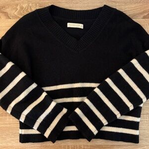 Abercrombie Merino Wool Striped Sweater